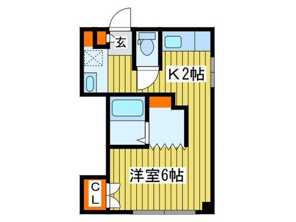 ＭＹハイツの物件間取画像